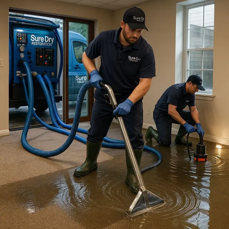 Water Extraction and Removal process in Navesink, NJ